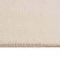 vidaXL Alfombra de pelo corto esponjoso suave lavable beige 200x290 cm vidaXL Alfombra de pelo corto esponjoso suave lavable beige 200x290 cm