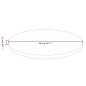 vidaXL Tablero de mesa redonda madera de roble marrón oscuro Ø40x1,5cm vidaXL Tablero de mesa redonda madera de roble marrón oscuro Ø40x1,5cm