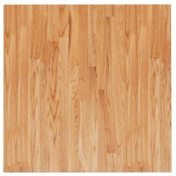 vidaXL Tablero de mesa cuadrada madera roble marrón claro 70x70x2,5 cm