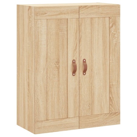 vidaXL Armario de pared madera ingeniería roble Sonoma 69,5x34x90 cm