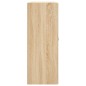 vidaXL Armario de pared madera ingeniería roble Sonoma 69,5x34x90 cm vidaXL Armario de pared madera ingeniería roble Sonoma 69,5x34x90 cm