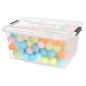 vidaXL Cajas de almacenamiento con tapa 2 unidades transparente 32 L vidaXL Cajas de almacenamiento con tapa 2 unidades transparente 32 L