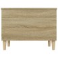 vidaXL Mesa de centro madera contrachapada roble Sonoma 60x44,5x45 cm vidaXL Mesa de centro madera contrachapada roble Sonoma 60x44,5x45 cm