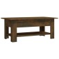 vidaXL Mesa de centro madera de ingeniería roble ahumado 102x55x42 cm vidaXL Mesa de centro madera de ingeniería roble ahumado 102x55x42 cm