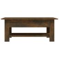 vidaXL Mesa de centro madera de ingeniería roble ahumado 102x55x42 cm vidaXL Mesa de centro madera de ingeniería roble ahumado 102x55x42 cm
