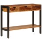 vidaXL Aparador con 3 cajones madera maciza de Sheesham 110x35x75 cm vidaXL Aparador con 3 cajones madera maciza de Sheesham 110x35x75 cm