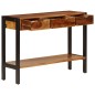 vidaXL Aparador con 3 cajones madera maciza de Sheesham 110x35x75 cm vidaXL Aparador con 3 cajones madera maciza de Sheesham 110x35x75 cm