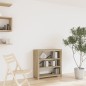 vidaXL Estantería de 3 nieveles madera maciza de acacia 80x30x80 cm vidaXL Estantería de 3 nieveles madera maciza de acacia 80x30x80 cm