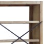 vidaXL Estantería de 3 nieveles madera maciza de acacia 80x30x80 cm vidaXL Estantería de 3 nieveles madera maciza de acacia 80x30x80 cm
