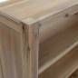vidaXL Estantería de 3 nieveles madera maciza de acacia 80x30x80 cm vidaXL Estantería de 3 nieveles madera maciza de acacia 80x30x80 cm