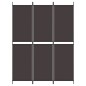 vidaXL Biombo divisor de 3 paneles de tela marrón 150x200 cm vidaXL Biombo divisor de 3 paneles de tela marrón 150x200 cm
