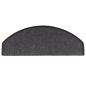 vidaXL Alfombrillas de escalera 10 unidades gris antracita 65x24x4 cm vidaXL Alfombrillas de escalera 10 unidades gris antracita 65x24x4 cm