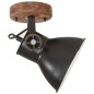 vidaXL Lámparas industriales de pared/techo 2 uds negro 20x25 cm E27 vidaXL Lámparas industriales de pared/techo 2 uds negro 20x25 cm E27