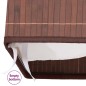 vidaXL Cesto de la ropa de bambú rectangular marrón vidaXL Cesto de la ropa de bambú rectangular marrón