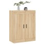 vidaXL Armario de pared madera ingeniería roble Sonoma 69,5x34x90 cm vidaXL Armario de pared madera ingeniería roble Sonoma 69,5x34x90 cm