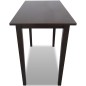 vidaXL Mesa alta de madera marrón vidaXL Mesa alta de madera marrón