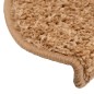 vidaXL Alfombrillas de escalera 10 unidades beige 65x21x4 cm vidaXL Alfombrillas de escalera 10 unidades beige 65x21x4 cm