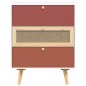 vidaXL Aparador con cajones madera contrachapada 60x30x75 cm vidaXL Aparador con cajones madera contrachapada 60x30x75 cm