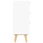 vidaXL Aparador con cajones madera contrachapada 60x30x75 cm vidaXL Aparador con cajones madera contrachapada 60x30x75 cm