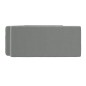 vidaXL Cama de maletero coche para perros aspecto lino gris 110x70 cm vidaXL Cama de maletero coche para perros aspecto lino gris 110x70 cm