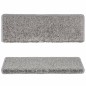 vidaXL Alfombrillas de escalera 10 unidades gris 65x21x4 cm vidaXL Alfombrillas de escalera 10 unidades gris 65x21x4 cm