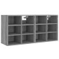 vidaXL Mueble zapatero 2 uds color gris Sonoma 52,5x30x50 cm vidaXL Mueble zapatero 2 uds color gris Sonoma 52,5x30x50 cm