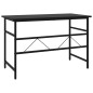 vidaXL Escritorio para ordenador de MDF y metal negro 105x55x72 cm vidaXL Escritorio para ordenador de MDF y metal negro 105x55x72 cm