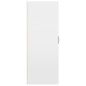 vidaXL Armario colgante contrachapada blanco brillo 69,5x34x90 cm vidaXL Armario colgante contrachapada blanco brillo 69,5x34x90 cm