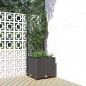 vidaXL Jardinera con enrejado PP negro 40x40x136 cm vidaXL Jardinera con enrejado PP negro 40x40x136 cm