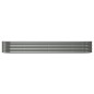 vidaXL Jardinera arriate acero recubrimiento polvo gris 296x80x36 cm vidaXL Jardinera arriate acero recubrimiento polvo gris 296x80x36 cm
