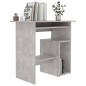 vidaXL Escritorio de madera contrachapada gris hormigón 80x45x74 cm vidaXL Escritorio de madera contrachapada gris hormigón 80x45x74 cm