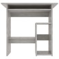 vidaXL Escritorio de madera contrachapada gris hormigón 80x45x74 cm vidaXL Escritorio de madera contrachapada gris hormigón 80x45x74 cm
