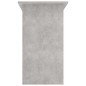 vidaXL Escritorio de madera contrachapada gris hormigón 80x45x74 cm vidaXL Escritorio de madera contrachapada gris hormigón 80x45x74 cm