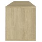 vidaXL Mueble para TV madera contrachapada roble Sonoma 120x30x40,5 cm vidaXL Mueble para TV madera contrachapada roble Sonoma 120x30x40,5 cm