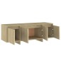 vidaXL Mueble para TV madera contrachapada roble Sonoma 120x30x40,5 cm vidaXL Mueble para TV madera contrachapada roble Sonoma 120x30x40,5 cm