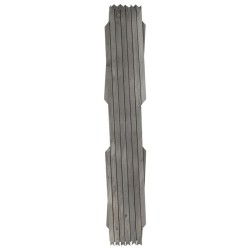 vidaXL Vallas enrejado 5 uds madera maciza de abeto gris 180x60 cm 