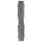 vidaXL Vallas enrejado 5 uds madera maciza de abeto gris 180x60 cm vidaXL Vallas enrejado 5 uds madera maciza de abeto gris 180x60 cm