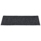 vidaXL Alfombrilla autoadhesiva escalera 15 uds negro 60x25 cm vidaXL Alfombrilla autoadhesiva escalera 15 uds negro 60x25 cm