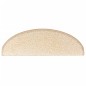 vidaXL Alfombras de peldaños de escalera 15 uds crema 65x21x4 cm vidaXL Alfombras de peldaños de escalera 15 uds crema 65x21x4 cm
