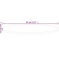 vidaXL Superficie de mesa redonda madera de roble sin tratar Ø60x1,5cm vidaXL Superficie de mesa redonda madera de roble sin tratar Ø60x1,5cm