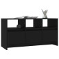 vidaXL Mueble para TV madera contrachapada negro 102x37,5x52,5 cm vidaXL Mueble para TV madera contrachapada negro 102x37,5x52,5 cm