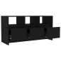 vidaXL Mueble para TV madera contrachapada negro 102x37,5x52,5 cm vidaXL Mueble para TV madera contrachapada negro 102x37,5x52,5 cm