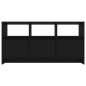 vidaXL Mueble para TV madera contrachapada negro 102x37,5x52,5 cm vidaXL Mueble para TV madera contrachapada negro 102x37,5x52,5 cm