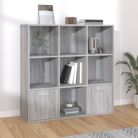 vidaXL Estantería color gris Sonoma 98x30x98 cm