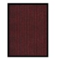 vidaXL Felpudo de rayas rojo 60x80 cm vidaXL Felpudo de rayas rojo 60x80 cm