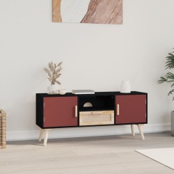 vidaXL Mueble de TV con puertas madera contrachapada 105x30x45 cm