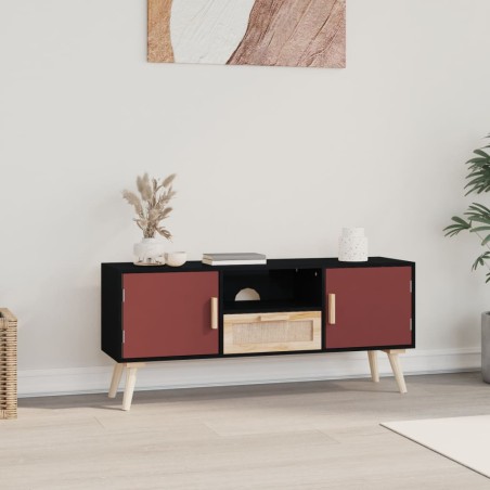 vidaXL Mueble de TV con puertas madera contrachapada 105x30x45 cm