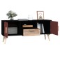 vidaXL Mueble de TV con puertas madera contrachapada 105x30x45 cm
