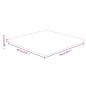 vidaXL Tablero de mesa cuadrada madera de roble sin tratar 60x60x2,5cm