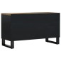 vidaXL Mueble de TV madera mango y madera contrachapada 80x33x46 cm vidaXL Mueble de TV madera mango y madera contrachapada 80x33x46 cm